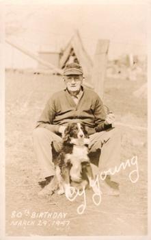 1947 Cy Young Postcard #NNO Cy Young Front