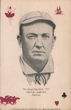 1908 Victor Publishing #NNO Cy Young Front
