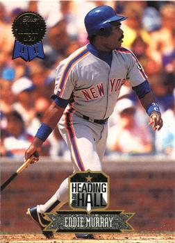 1993 Leaf - Heading for the Hall #4 Eddie Murray Front