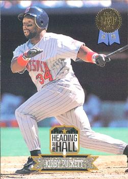 1993 Leaf - Heading for the Hall #9 Kirby Puckett Front
