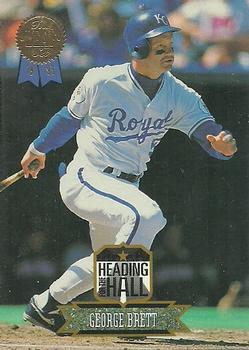 1993 Leaf - Heading for the Hall #7 George Brett Front
