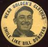 1910 Golden’s Clothing Bill Donovan Pins #NNO Bill Donovan Front
