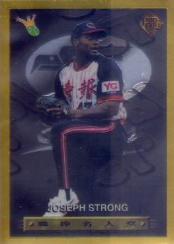 1996 CPBL Pro-Card Series 3 - Baseball Hall of Fame - Gold #4 Joe Strong Front