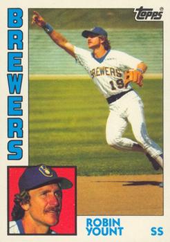 1984 Topps - Collector's Edition (Tiffany) #10 Robin Yount Front
