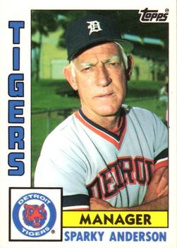 1984 Topps - Collector's Edition (Tiffany) #259 Sparky Anderson Front
