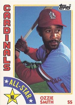1984 Topps - Collector's Edition (Tiffany) #389 Ozzie Smith Front
