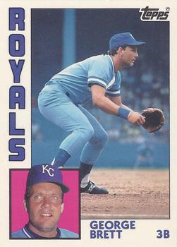 1984 Topps - Collector's Edition (Tiffany) #500 George Brett Front