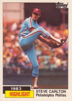 1984 Topps - Collector's Edition (Tiffany) #1 Steve Carlton Front
