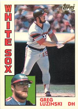 1984 Topps - Collector's Edition (Tiffany) #20 Greg Luzinski Front