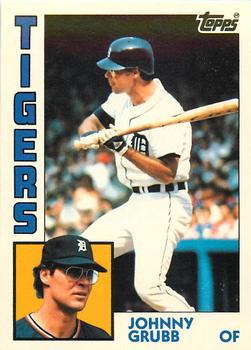 1984 Topps - Collector's Edition (Tiffany) #42 Johnny Grubb Front