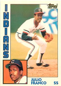 1984 Topps - Collector's Edition (Tiffany) #48 Julio Franco Front