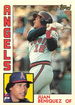 1984 Topps - Collector's Edition (Tiffany) #53 Juan Beniquez Front