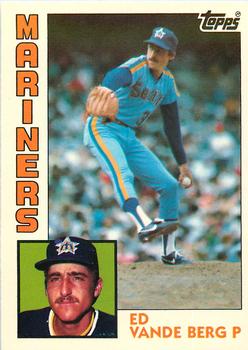 1984 Topps - Collector's Edition (Tiffany) #63 Ed Vande Berg Front
