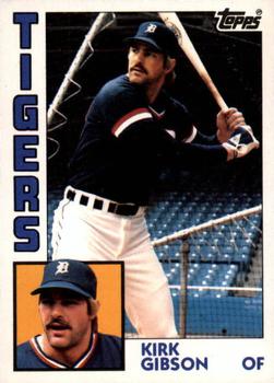1984 Topps - Collector's Edition (Tiffany) #65 Kirk Gibson Front