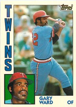 1984 Topps - Collector's Edition (Tiffany) #67 Gary Ward Front