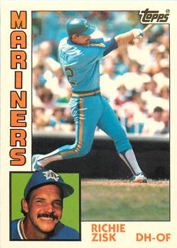 1984 Topps - Collector's Edition (Tiffany) #83 Richie Zisk Front