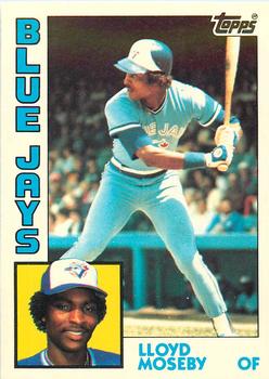1984 Topps - Collector's Edition (Tiffany) #92 Lloyd Moseby Front