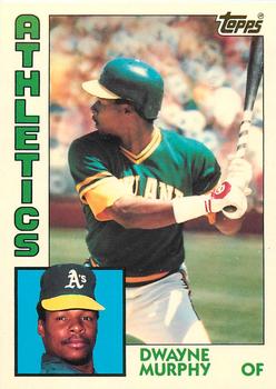 1984 Topps - Collector's Edition (Tiffany) #103 Dwayne Murphy Front