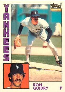 1984 Topps - Collector's Edition (Tiffany) #110 Ron Guidry Front
