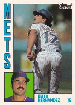 1984 Topps - Collector's Edition (Tiffany) #120 Keith Hernandez Front