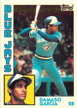 1984 Topps - Collector's Edition (Tiffany) #124 Damaso Garcia Front