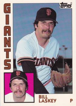 1984 Topps - Collector's Edition (Tiffany) #129 Bill Laskey Front