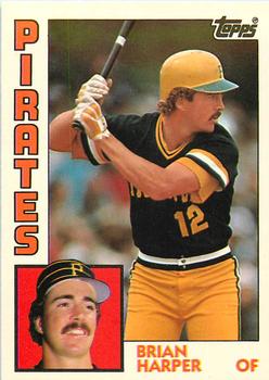 1984 Topps - Collector's Edition (Tiffany) #144 Brian Harper Front