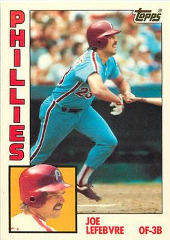 1984 Topps - Collector's Edition (Tiffany) #148 Joe Lefebvre Front