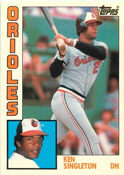 1984 Topps - Collector's Edition (Tiffany) #165 Ken Singleton Front