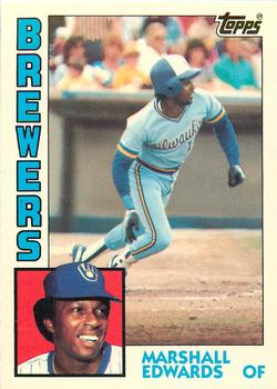 1984 Topps - Collector's Edition (Tiffany) #167 Marshall Edwards Front