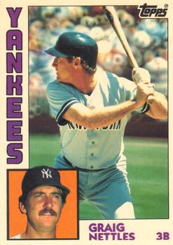 1984 Topps - Collector's Edition (Tiffany) #175 Graig Nettles Front