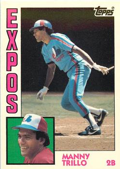 1984 Topps - Collector's Edition (Tiffany) #180 Manny Trillo Front