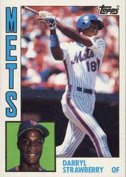 1984 Topps - Collector's Edition (Tiffany) #182 Darryl Strawberry Front