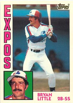 1984 Topps - Collector's Edition (Tiffany) #188 Bryan Little Front