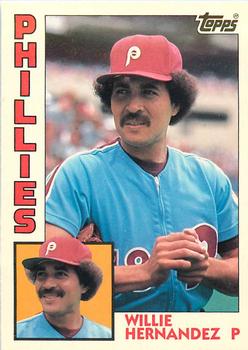 1984 Topps - Collector's Edition (Tiffany) #199 Willie Hernandez Front