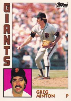 1984 Topps - Collector's Edition (Tiffany) #205 Greg Minton Front
