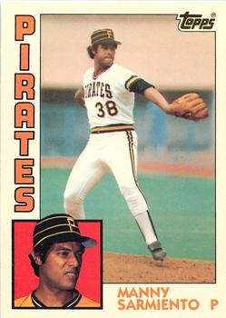 1984 Topps - Collector's Edition (Tiffany) #209 Manny Sarmiento Front