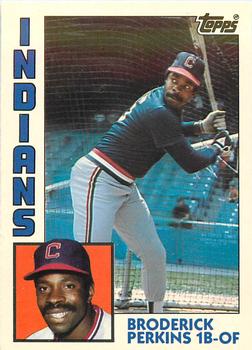 1984 Topps - Collector's Edition (Tiffany) #212 Broderick Perkins Front