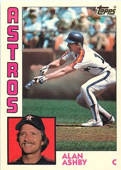 1984 Topps - Collector's Edition (Tiffany) #217 Alan Ashby Front