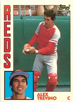 1984 Topps - Collector's Edition (Tiffany) #242 Alex Trevino Front