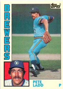 1984 Topps - Collector's Edition (Tiffany) #243 Pete Ladd Front