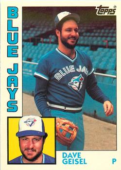 1984 Topps - Collector's Edition (Tiffany) #256 Dave Geisel Front