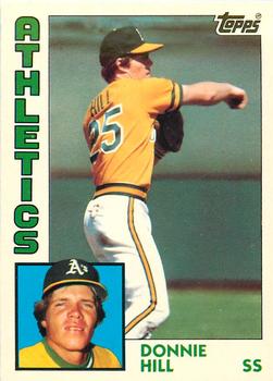 1984 Topps - Collector's Edition (Tiffany) #265 Donnie Hill Front
