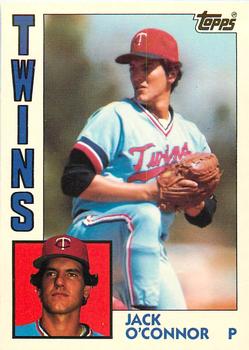 1984 Topps - Collector's Edition (Tiffany) #268 Jack O'Connor Front
