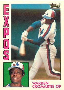 1984 Topps - Collector's Edition (Tiffany) #287 Warren Cromartie Front