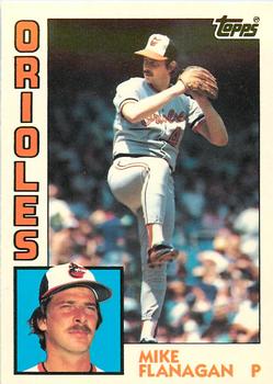 1984 Topps - Collector's Edition (Tiffany) #295 Mike Flanagan Front