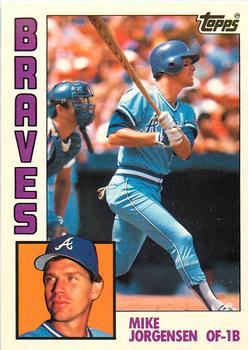 1984 Topps - Collector's Edition (Tiffany) #313 Mike Jorgensen Front