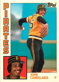 1984 Topps - Collector's Edition (Tiffany) #330 John Candelaria Front