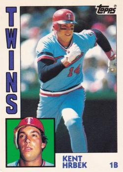 1984 Topps - Collector's Edition (Tiffany) #345 Kent Hrbek Front