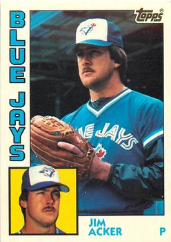 1984 Topps - Collector's Edition (Tiffany) #359 Jim Acker Front